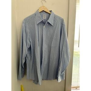 BROOKS BROTHERS REGENT Men's Button Front Shirt | XXL